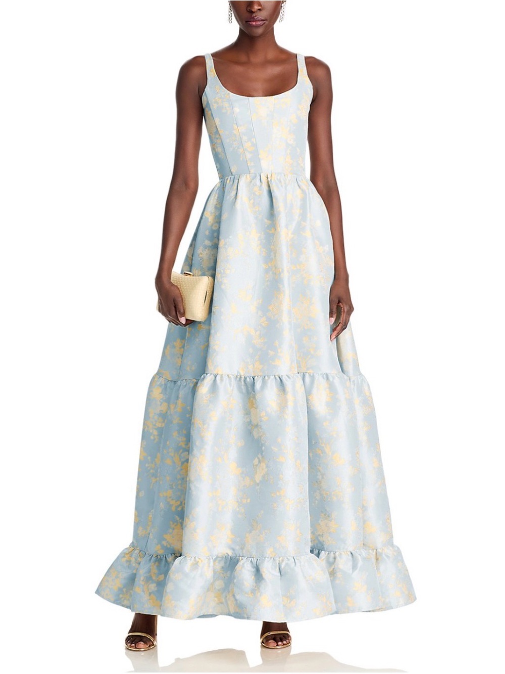 V. Chapman Avery Dress: Tiered Maxi